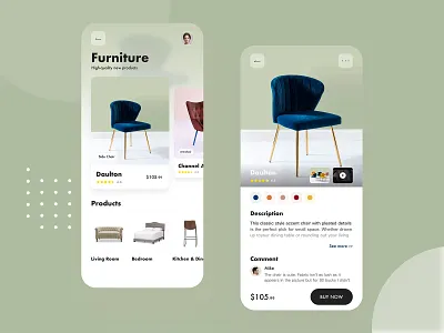 App Furniture ui