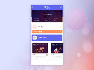 Covid App app design illustration illustrator logo typography ui ux vector