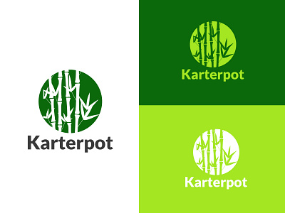 Karterpot - Minimalist Logo Design art branding concept design flat iconic illustration logo minimalist typography ui vector