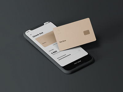 Credit Card Design app apple artwork dailyui design interface material simple sketch typo ui ux