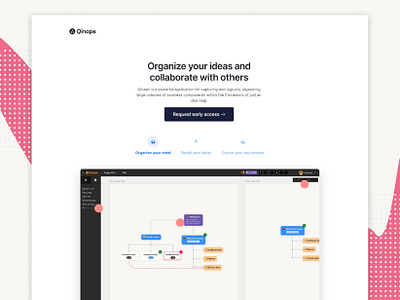 Qinaps Website - Saas workbook app landing saas landing page saas website website