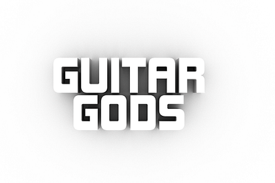 Guitar gods aesthetics app branding flat geometric icon minimaldesign ui ux web