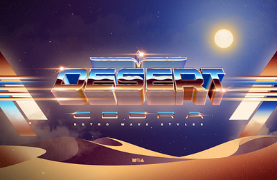 80s Retro Text Effects 1980s 3d 80`s 80s effect effects label logo mockup neon new photoshop retro retrowave style styles synth synthwave text wave