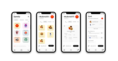 Food Delivery App delivery app food delivery food delivery app grid design grid layout mobile design mobile ui order restaurant uiux ux