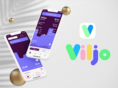 Viljo Electric Tracker animation design minimalist mobile app design mobile ui ux ui