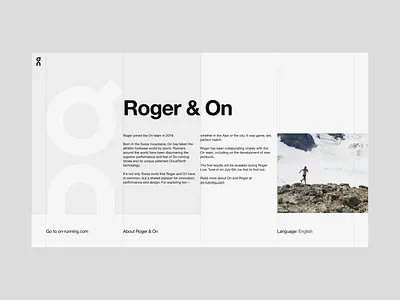 The Roger - About animation developers development interactive loader motion web website