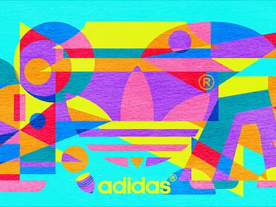 Illustration for Adidas Originals Beijing Shop abstract abstract art abstractart adidas adidas originals beijing branding branding design cityscape cityview design geometric geometric art geometric design geometric illustration geometrical illustration illustration art shop design sports branding
