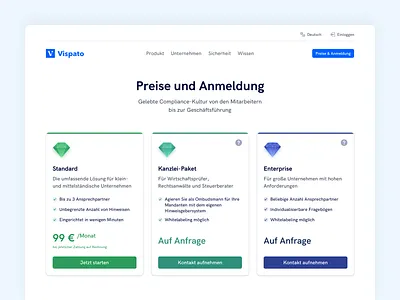 💎 Pricing Page compliance data privacy price comparison pricing pricing page pricing plans saas ui ux webdesign website