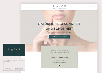 Branding & UX for Natural Healer & Aesthetic aesthetics branding branding agency branding design design health rebrand rebranding redesign uxui webdesign webdesignagency