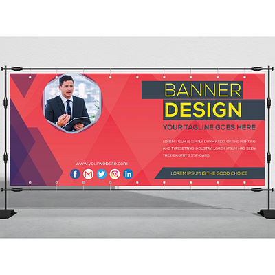 Banner banner design design facebook banner illustration vector