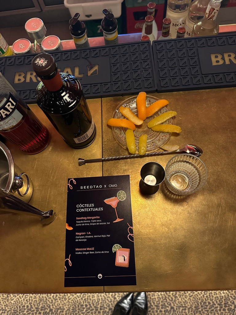Cocktail Menu branding graphic design logo