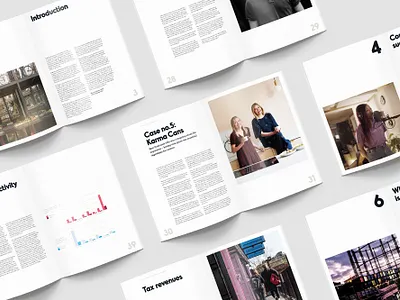 Containerville • Editorial Design adobe indesign containerville editorial design editorial spread elegant layout minimal print publication report design