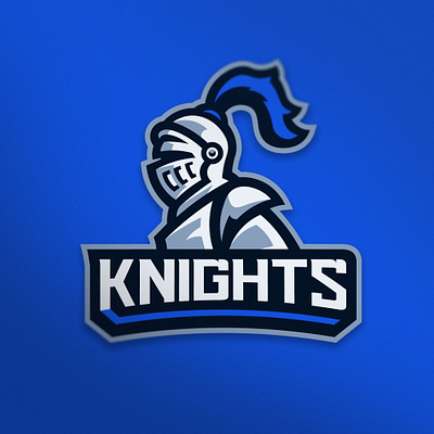 📝 Knights - Mascot Logo ✏️ branding design esports esportslogo gaming illustration knight logo knights knights logo logo logo design mascot logo vector