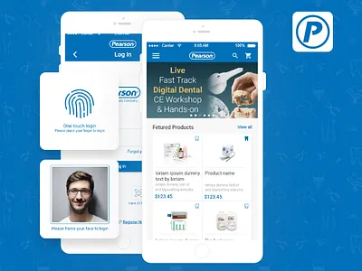 Pearson Dental Supply – An eCommerce App ecommerce app mobile app mobile app development