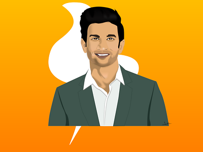 Sushant Singh Rajput- Illustration actor art artwork bollywood design drawing illustration illustration art ui vector