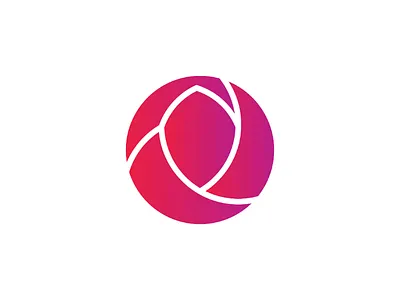 Adrea blue board branding colors corners design grids job logo logotype lucid mark modern recruitment rounded sign startup value vector