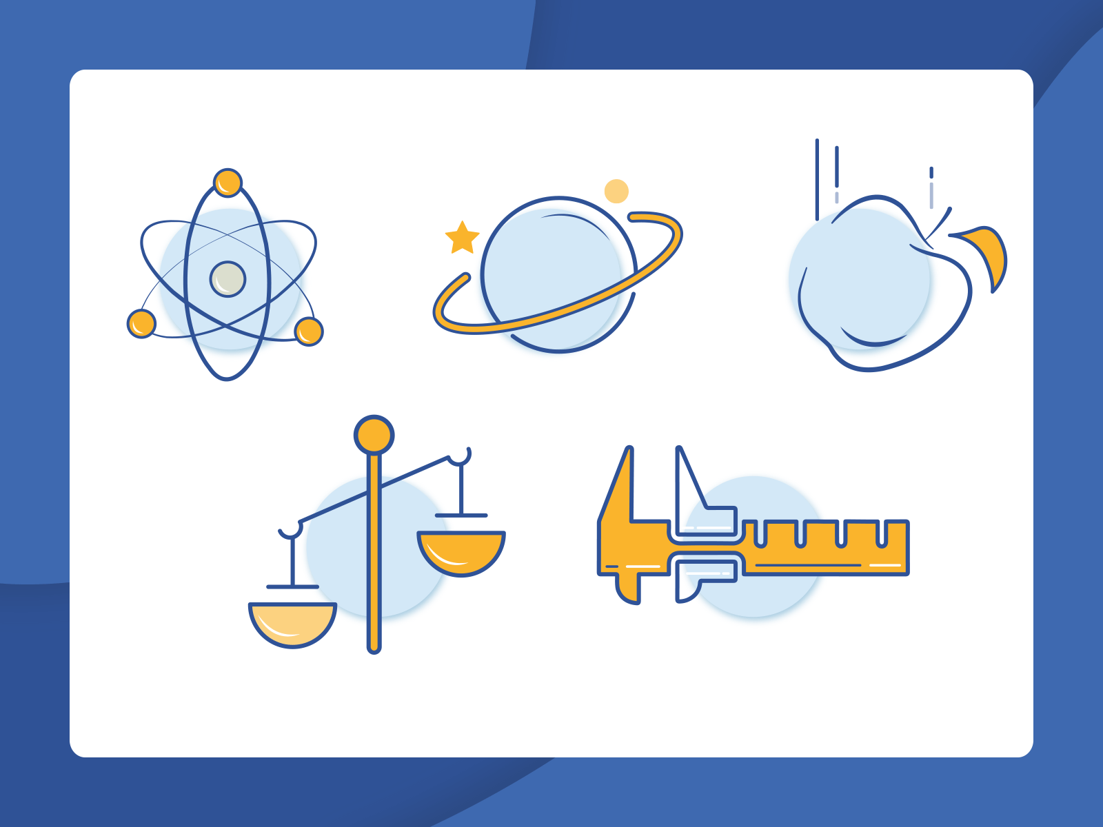 Physics Icon 2d app app design app icon art flat gif graphic design icon icon design icon set iconography illustration mobile app physics science technology ui ux