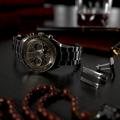 Watch 3d art 3d illustration cinema 4d product render redshift redshift3d
