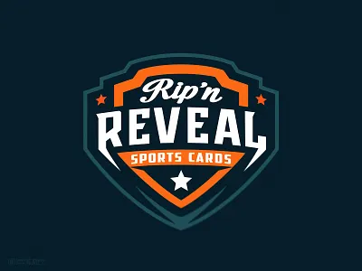 Rip'N Reveal badge brand dmitry krino esports logo mascot logo mascot logos sports cards sports design sports logo sports logo design sports logos star