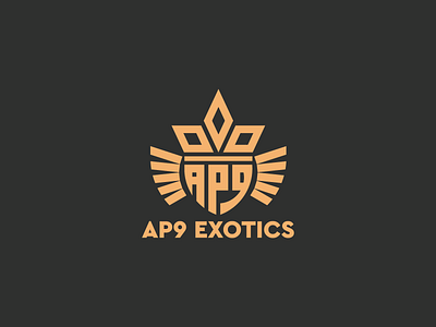 AP9 Exotics Monogram Logo Design ap9 exotics ap9 logo ap9 logos branding creative logo geometric logo geometric style logo graphic design graphic designer logo logo design logo designer logo designs logo maker logos monogram monogram logo simple simple logo tribal style logo