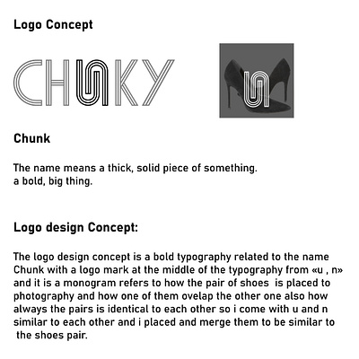 CHUNKY Branding Logo Concept brand exploration brand identity branding branding design branding inspiration business design illustration logo typography