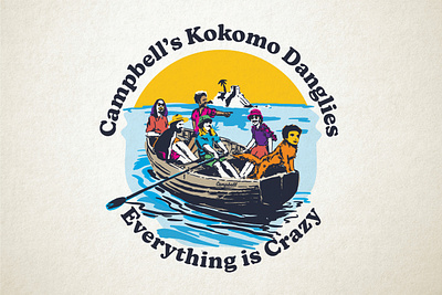 Campbell's Kokomo Danglies band boat campbell columbnus island music ocean ohio quarantine sea tropical vibes