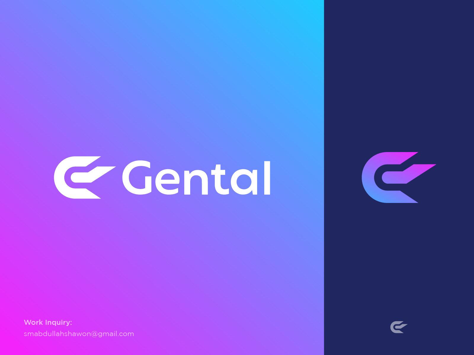 Gental Logo Design by Shawon on Dribbble