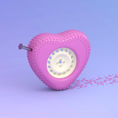 Single cover 3d cover design illustration