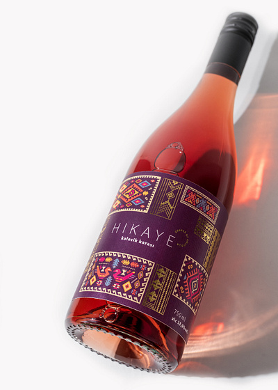 FranziskaBoettcher Hikaye Wine Packaging branding design illustration packaging packaging design