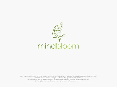 mindbloom bloom design icon identity logo mind mindbloom minimalist logo typography