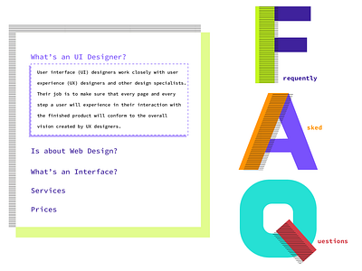 Daily UI #92 - FAQ dailyui design faq faqs frequently asked questions graphic graphicdesign illustrator ui uidesign vector