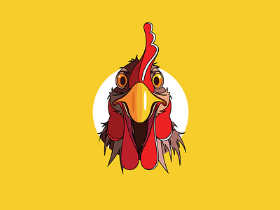 Curious Chicken animal art animal logo app design brand identity branding cartoon character cartoon illustration chicken logo creative logo funny character icon design illustration logotype mascot logo minimalist logo professional logo restaurant branding restaurant logo vector webdesign