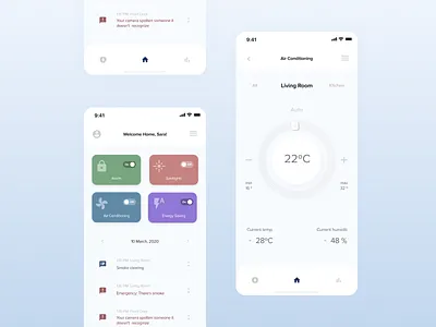 Smart Home app app design design figma figmadesign mobile design smarthome ui ui design ux ux design visual design