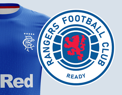 Rangers Football Club 2020 - Redesign 32red blue brand brand design castore football glasgow graphic identity logo orange rangers redesign scotland sport sports logo