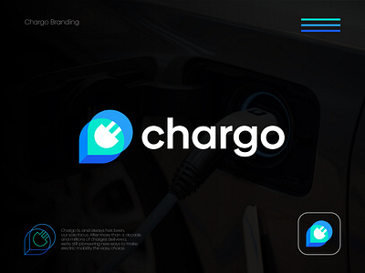 Chargo Logo Design brand brand identity branding charge station design electric car icon identity logo logo design logofolio logomark logos logotype mark minimal modern logo monogram symbol typography