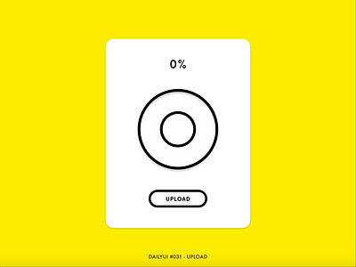 DailyUI #031 - Upload adobe xd animation dailyui design digital donut doughnut files icon interaction interface loader minimal process sweet transfer ui upload ux