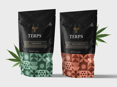 Marijuana Packaging branding colorful dispensary icons logo marijuana package design packaging pattern