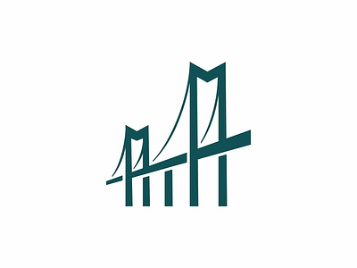 Bridge + MTM / logo concept bridge logo monogram mtm