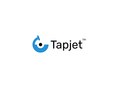 TapJet™ | Logo And Branding Design app booking brand branding clean creative graphic design llogomark logo minimal vacation