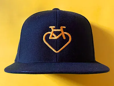 Bike Heart Cap