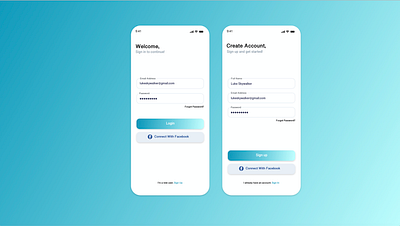 Daily UI 001 / Sign Up Page adobe xd adobexd app daily ui daily ui 001 daily ui challenge design login page minimal minimalist minimalist design minimalistic mobile ui sign up sign up page sign up ui signup page ui ui design ux