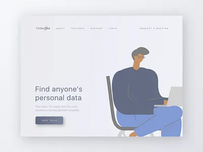 ContactOut UI Redesign by Bella Agency bella bella agency bella agency llc bella for business branding design concept art concept design contactout design designs light mode rebrand rebranding redesign concept redesigned ui design ui redesign user interface design vector art vector illustration