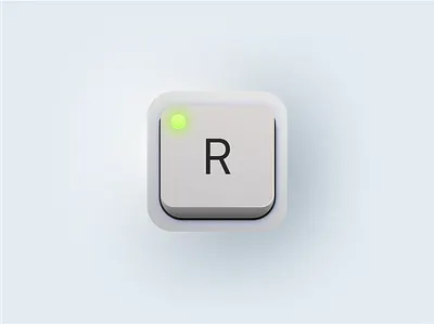 Retro Keyboard ios 14 ios14 key keyboard led lighting logo neumorphic skeuomorphic
