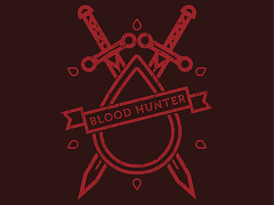 Blood Hunter art blood hunter blood hunter design digital digital art dungeons and dragons graphic design ttrpg