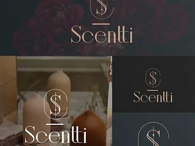 scentii branding design letter logo logo logo design logodesign logotype luxury logo minimal s logo vector