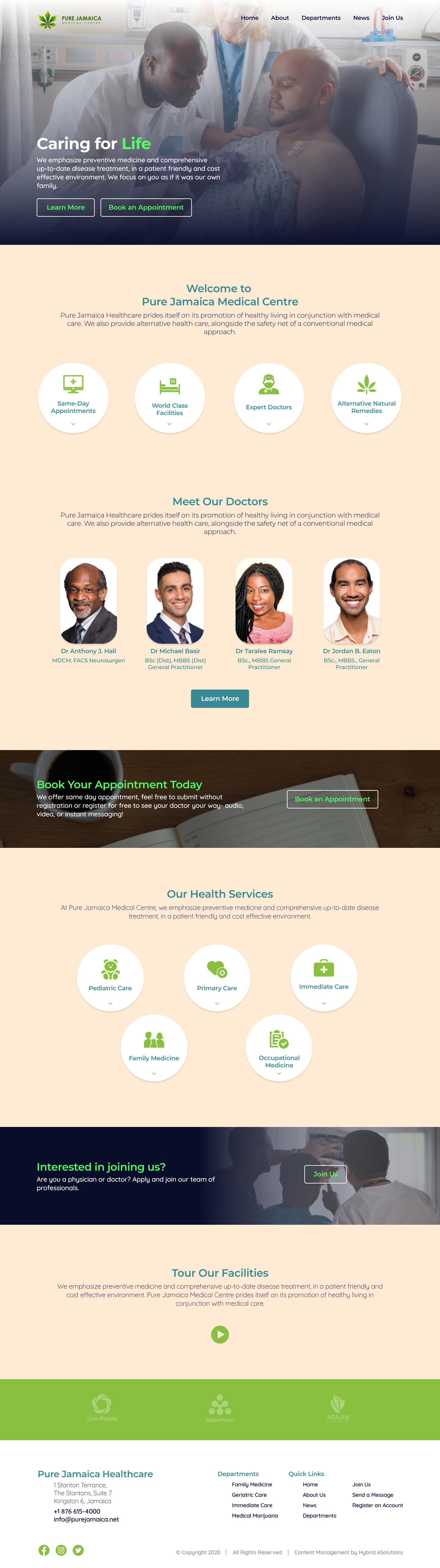 Example of Pure Jamaica Healthcentre