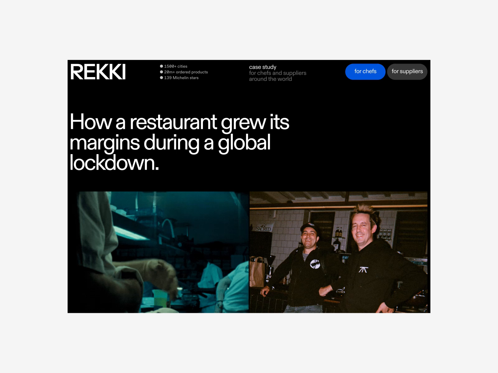 Example of REKKI → PARLOUR, Case Study