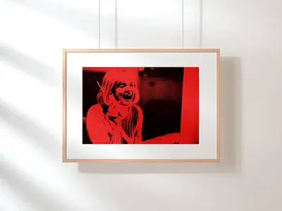 Horror Halftone: Scream [1996] Print