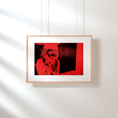 Horror Halftone: Scream [1996] Print