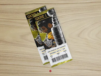 2020 Boston Bruins Playoff Ticket Concept boston bruins mockup nhl paper stanley cup ticket